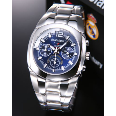 【クリックでお店のこの商品のページへ】VICEROY バーセロイ バーセロイ 腕時計 レアルマドリード 公式ウオッチ メンズ クロノグラフ SSブレス クォーツ 43821-05 wawavce00002