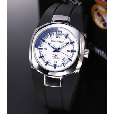【クリックでお店のこの商品のページへ】VICEROY バーセロイ バーセロイ 腕時計 レアルマドリード 公式ウオッチ レディス SSラバー クォーツ 43831-05 wawavce00008