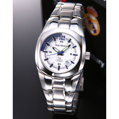 【クリックでお店のこの商品のページへ】VICEROY バーセロイ バーセロイ 腕時計 レアルマドリード 公式ウオッチ レディス SSブレス クォーツ 43829-05 wawavce00009