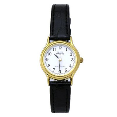 【クリックでお店のこの商品のページへ】女性用腕時計 MARINO capitano (マリノキャピターノ) クォーツ式 MC 104L-1 ：MC104L-1