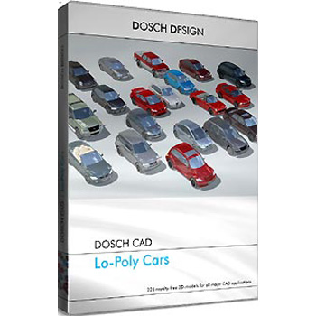 【クリックでお店のこの商品のページへ】DOSCH DESIGN 【送料無料】 DOSCH 3D： Lo-Poly Cars (DCADLPC) DCAD-LPC