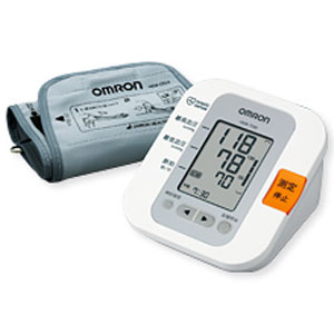 【クリックでお店のこの商品のページへ】オムロン 血圧値レベル表示でわかりやすい。大型表示で見やすいベーシックタイプの血圧計 (HEM7200) HEM-7200